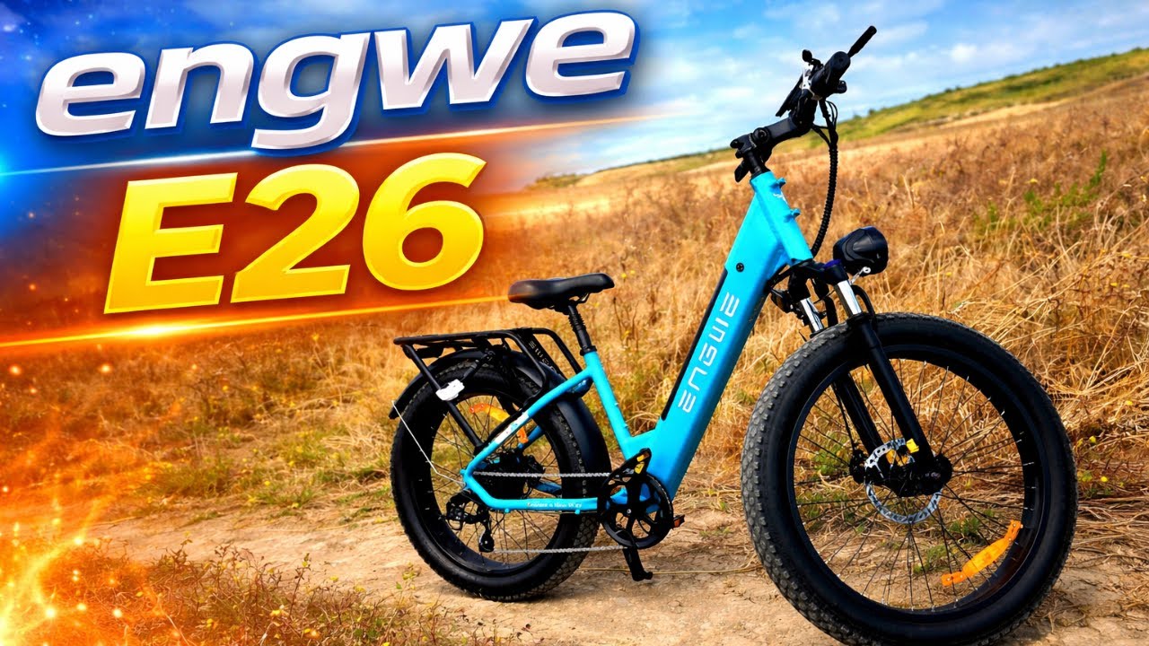 Hasta 140KM de pura potencia FAT: ENGWE E26