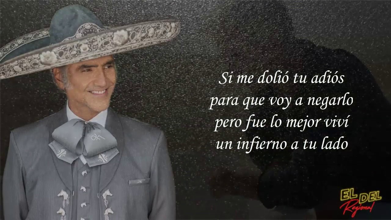 Alejandro Fernandez - Te Olvide  (Letra/Lyrics)