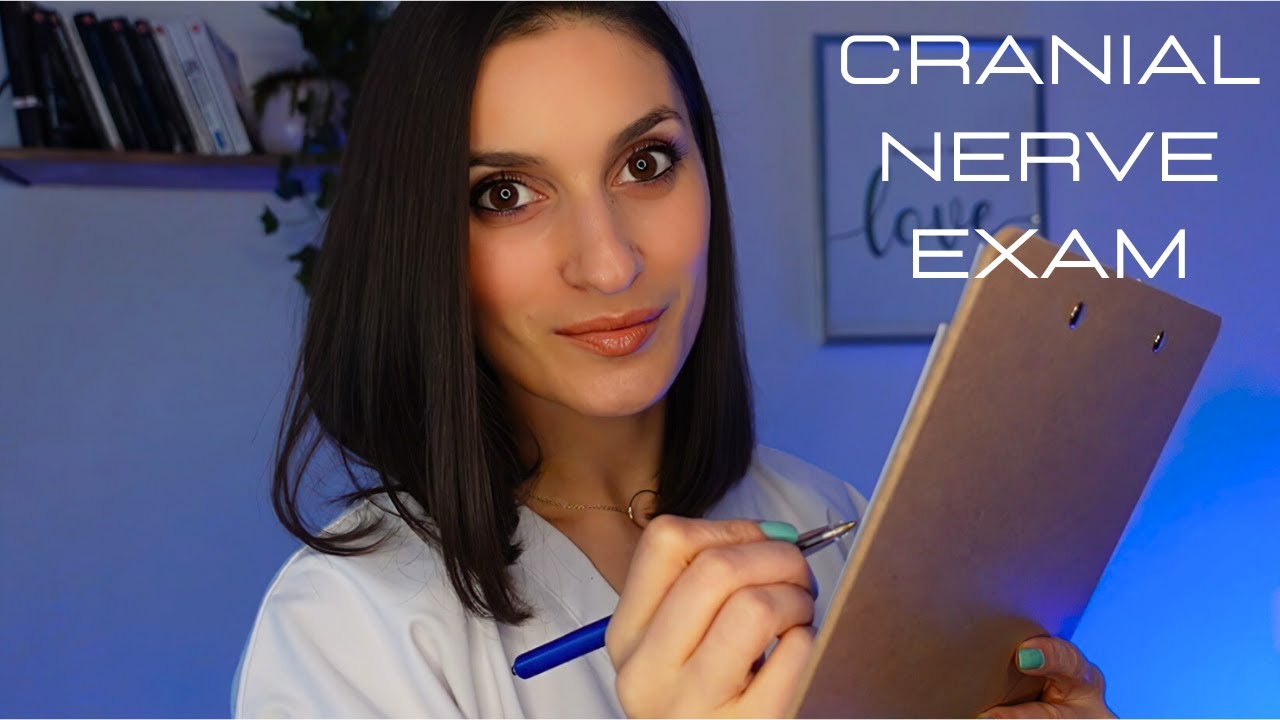 ASMR | Relaxing Cranial Nerve Exam Roleplay | Soft Spoken