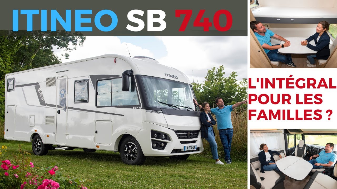 Présentation du camping-car intégral Itineo Famili SB740