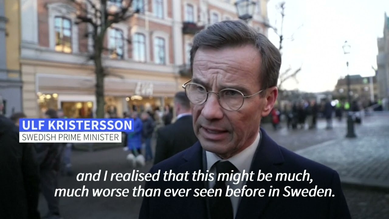 Swedish police searching for motive in country's worst mass shooting