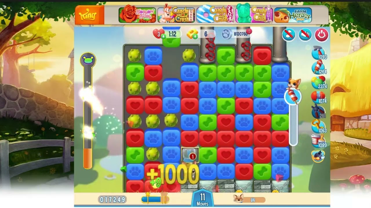 Pet Rescue Saga  level 8301 no boosters I Bee Gamer