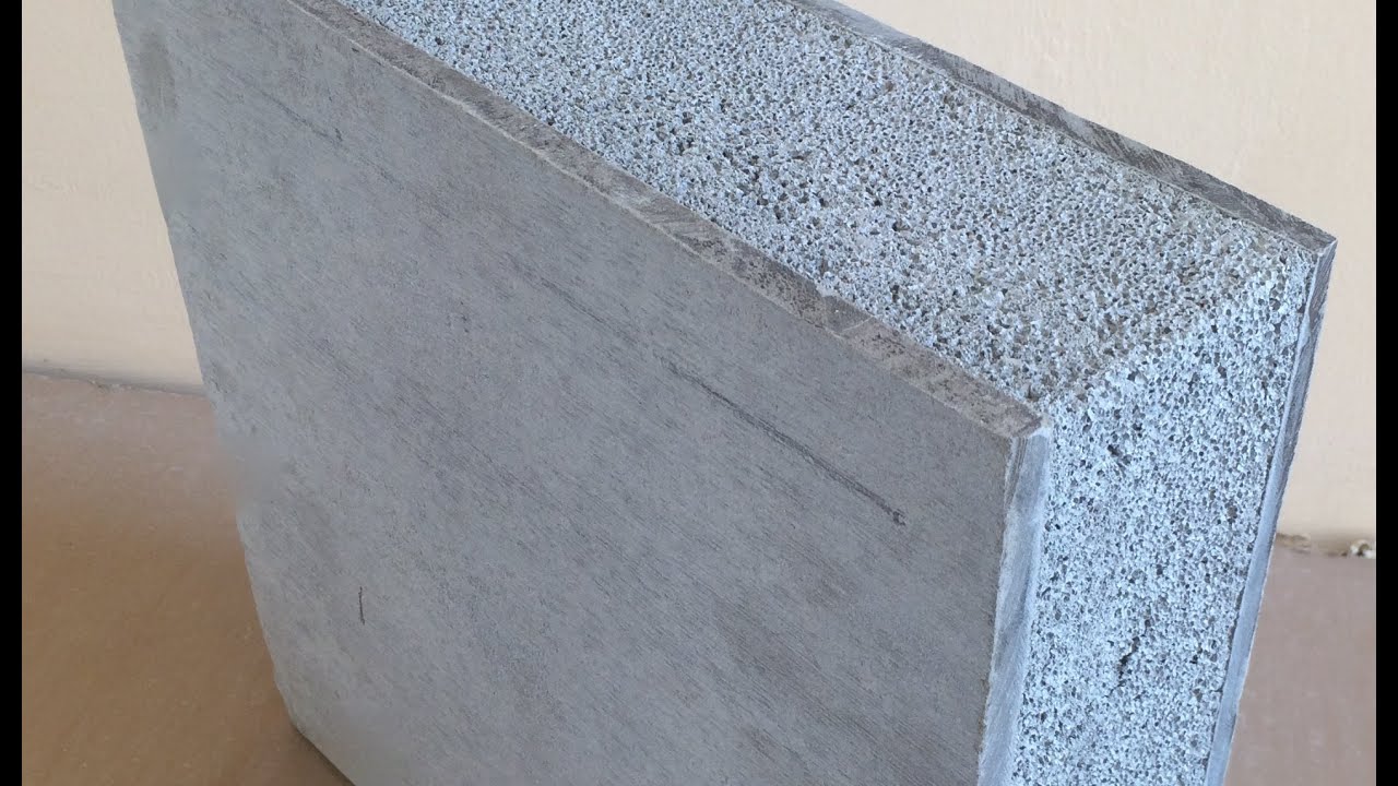 Lightweight cellular concrete can be used for screed insulating roofs road beds geotechnical fills