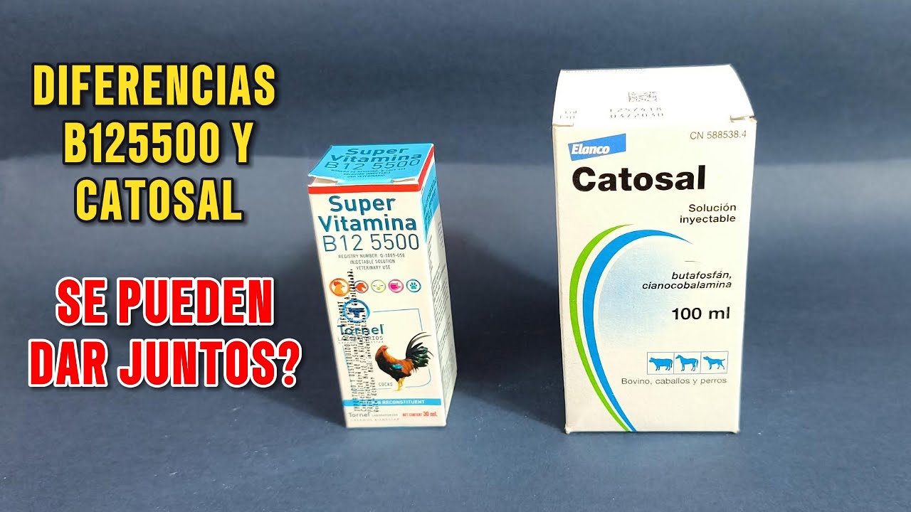 DIFERENCIAS B12 5500 Y CATOSAL SE PUEDEN DAR JUNTOS #B125500 #CATOSAL