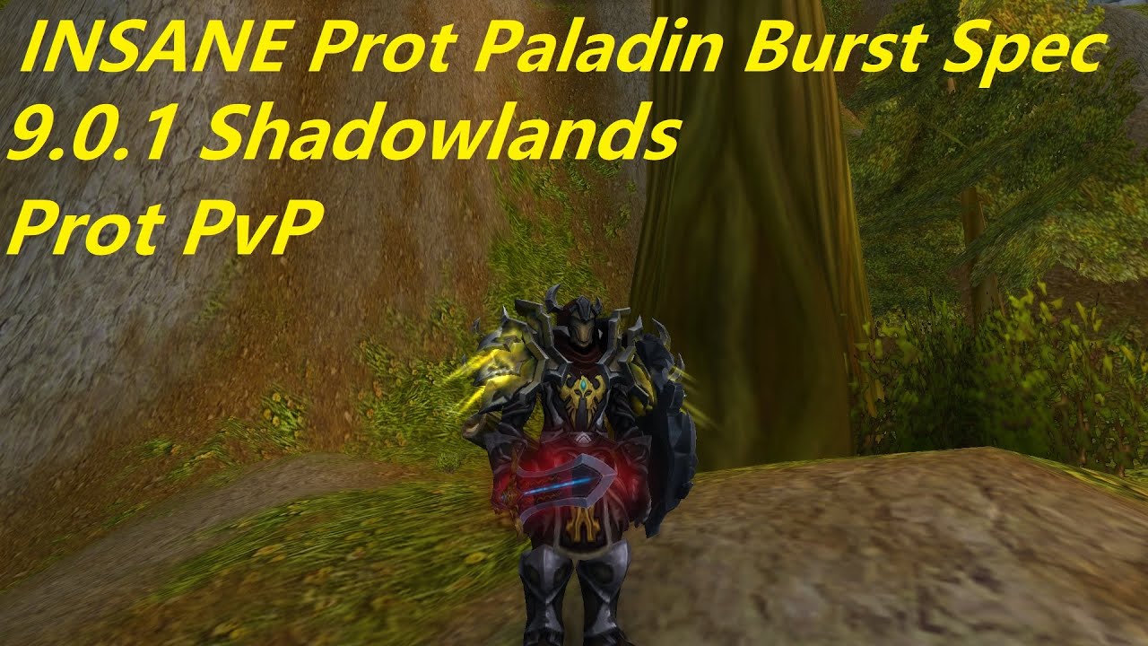 WoW 9.0.1 Shadowlands - Prot Paladin PvP - INSANE New Burst Spec - Arena + 1v2s