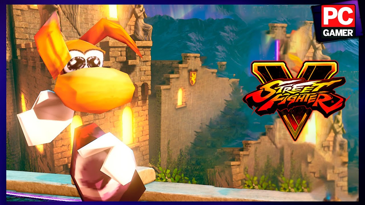 Street Fighter V PC mods - Rayman (Rayman Rush) by DanteSDT