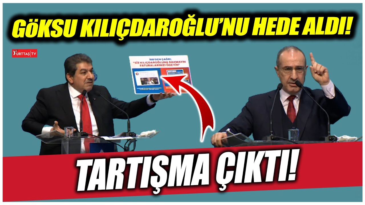 Tevfik Göksu Kılıçdaroğlu'nu hedef aldı! İBB Meclisi'nde tartışma çıktı!