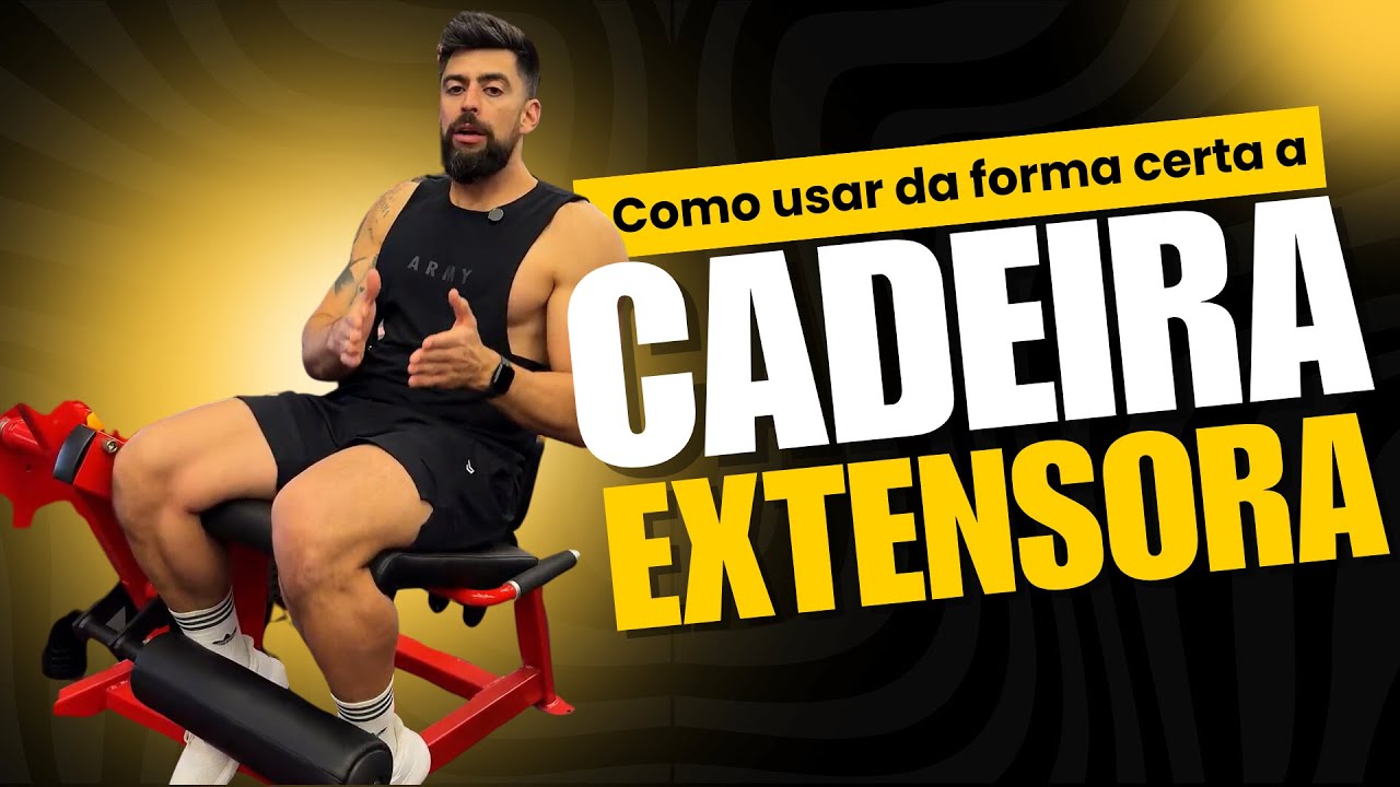 Pernas grandes na cadeira extensa