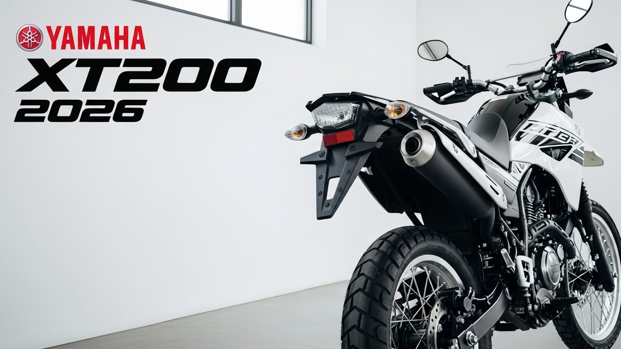 Yamaha XT 200 2026 года | Первый взгляд и тест-драйв!