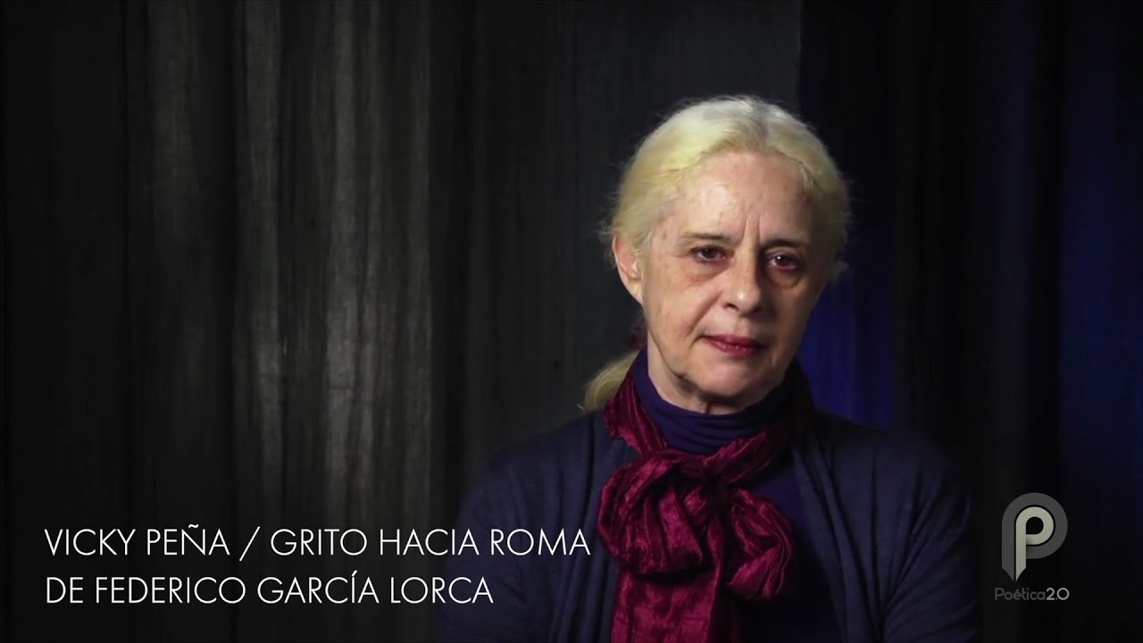 Vicky Peña recita 'Grito hacia Roma' de Federico García Lorca