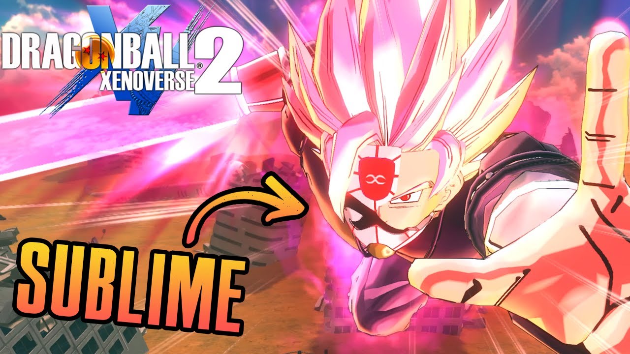 BLACK GOKU ROSÉ MODÉ EST TOUJOURS SUBLIME ! - Dragon Ball Xenoverse 2 modé