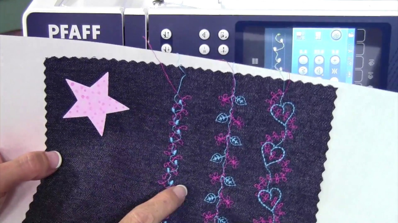 Pfaff Performance 5.2 - 57 Stacking Stitches
