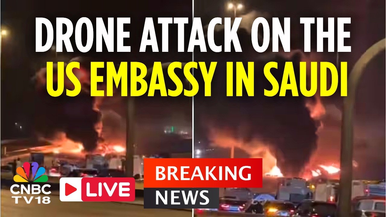 Iran Israel War LIVE: US Embassy in Riyadh Hit by Drones | Saudi Arabia, Kuwait Hit by Iran | N18G