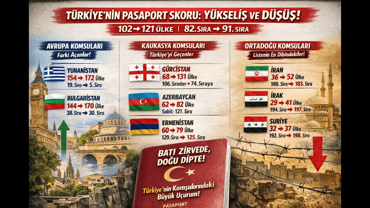 Şok Eden Tablo: Komşumuz Gürcistan Bizi Nasıl Geçti?