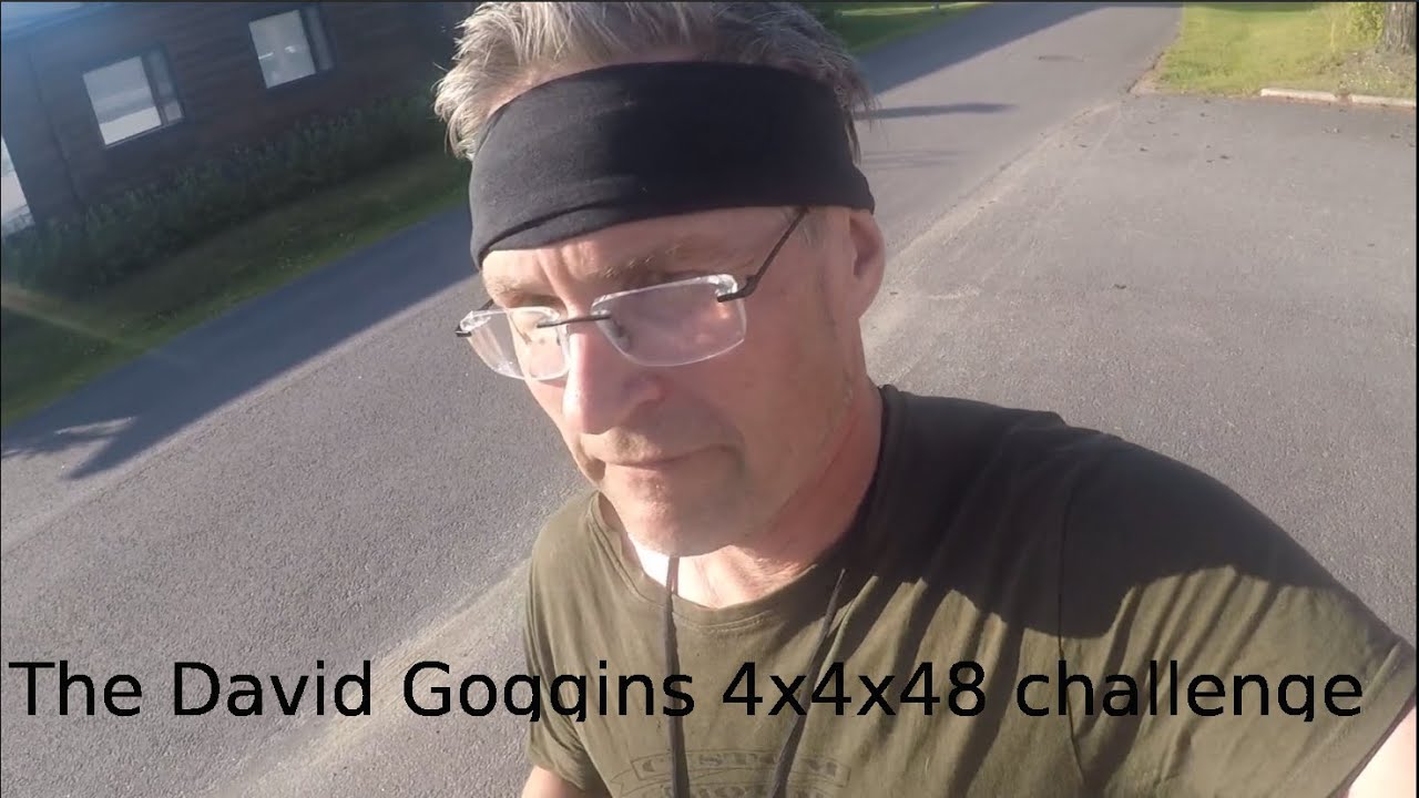 KOKEILLAAN JUOKSUHAASTEITA 1: DAVID GOGGINS 4x4x48 HAASTE!