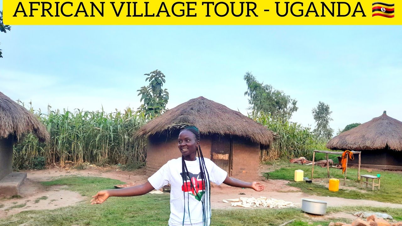 African Village Tour Uganda // African Village Life // Living Off-grid 🇺🇬