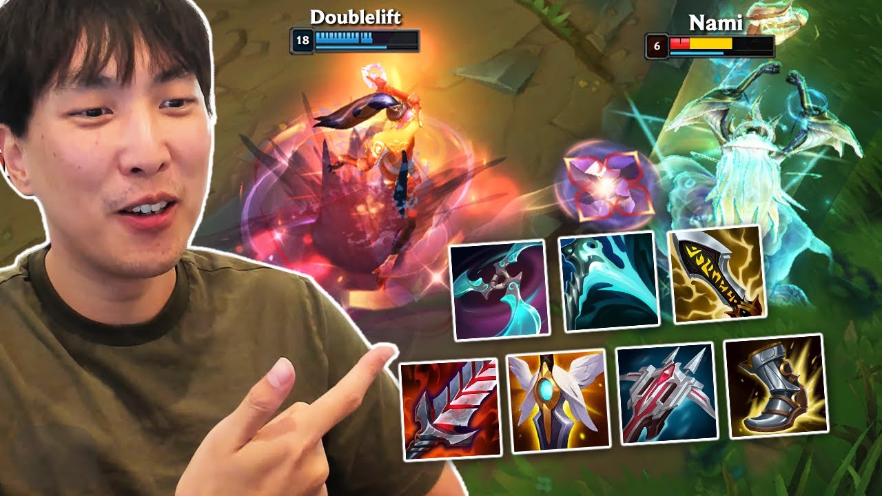 I HIT 7 ITEMS ON ADC and it was so BROKEN