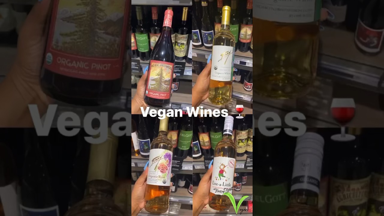 Vegan Friendly Wines 🍷🌱 #foodblogger #veganfood #plantbased