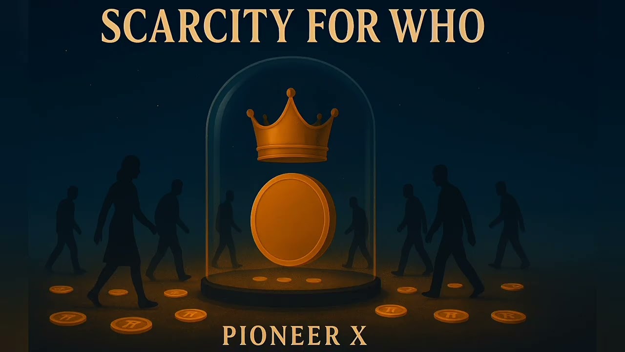 Scarcity for Who &ndash; Pioneer X | (Official Lyric Video)