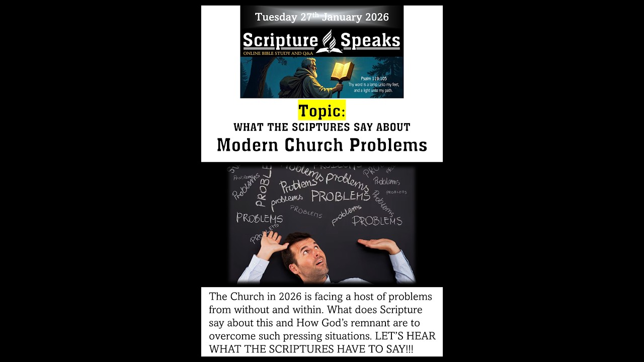 What does the Scripture say about Modern Church Problems