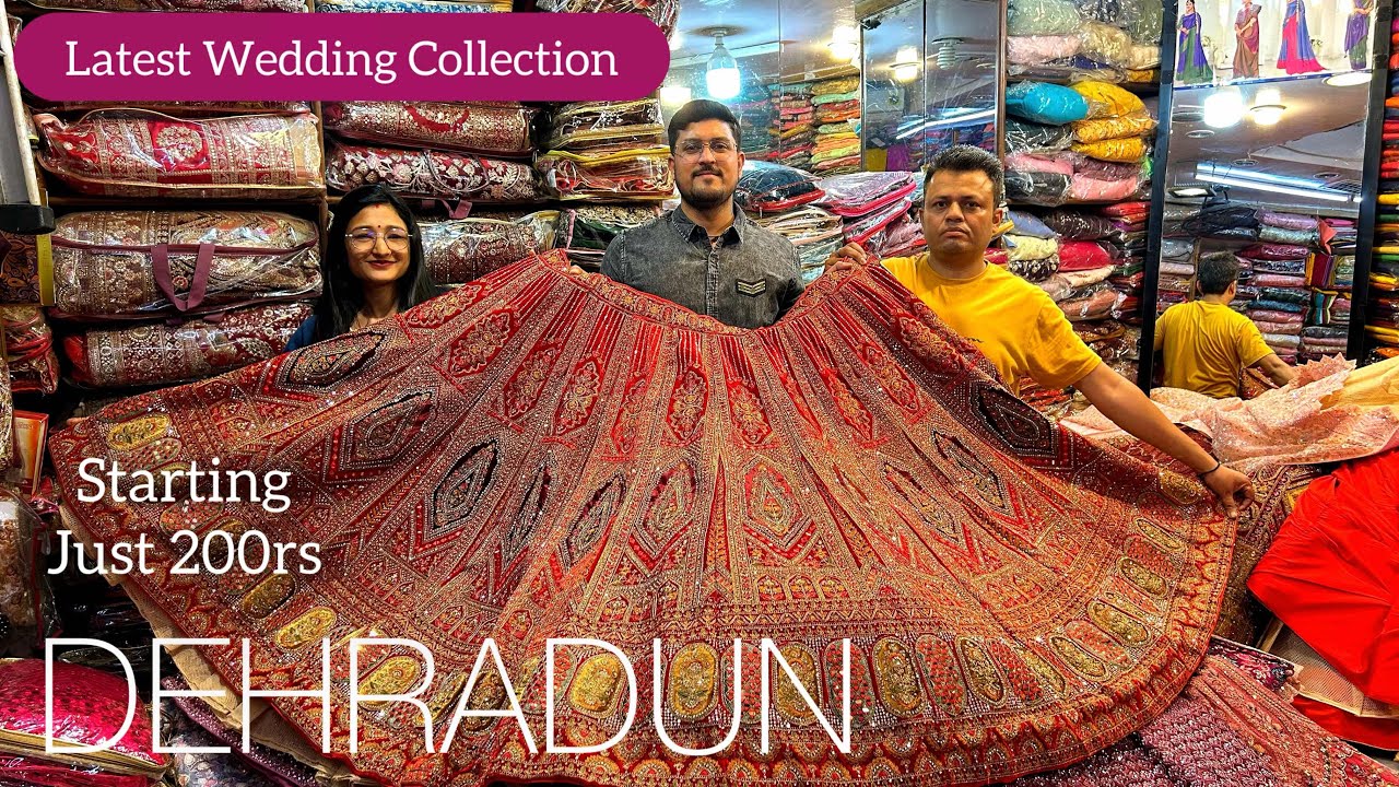 Wedding Special Lahenga Shopping In Dehradun #designerlehenga #weddingshopping