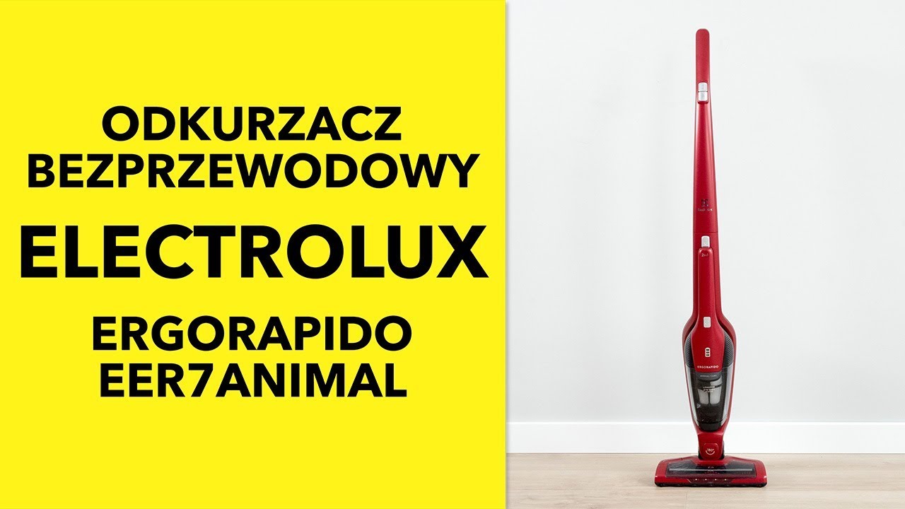Electrolux Ergorapido EER7ANIMAL - dane techniczne - RTV  EURO AGD
