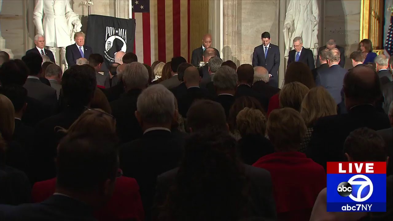 Bob Dole is presented with a Congressional Gold Medal.