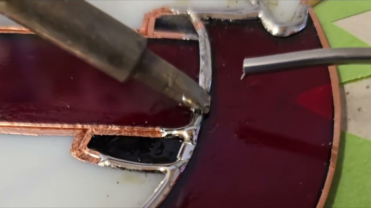 My Favorite Pieces of Advice For New Stained Glass Artists Learning to Solder