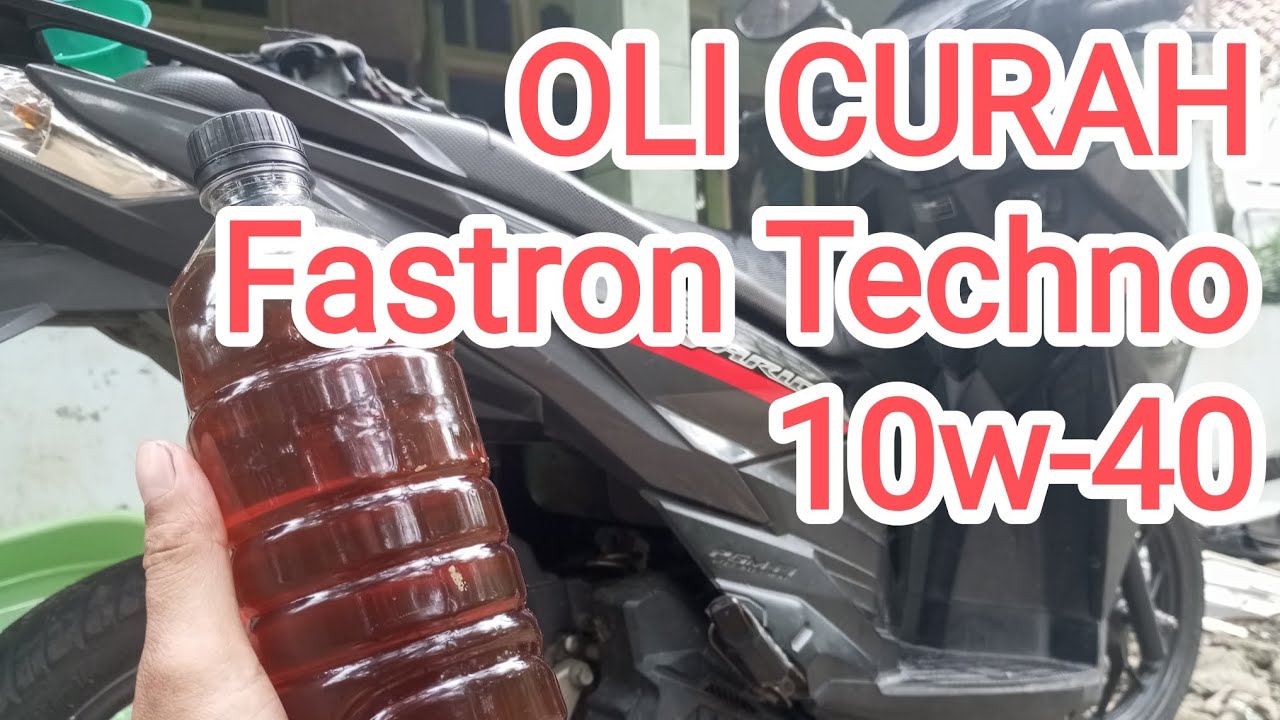 Beli Oli Literan / Oli Curah / Oli Drum Fastron Techno 10w-40 #honda #vario #fastron