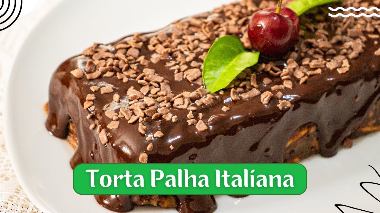 Para adoçar o seu Ano Novo: Torta Palha Italiana | Sobremesa Vegana