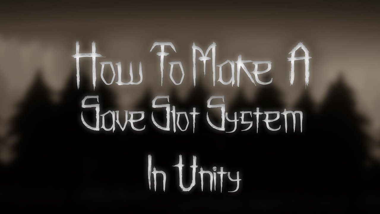 How to Create A Save Slot System Using PlayerPrefs In Unity! - Unity Tutorial!
