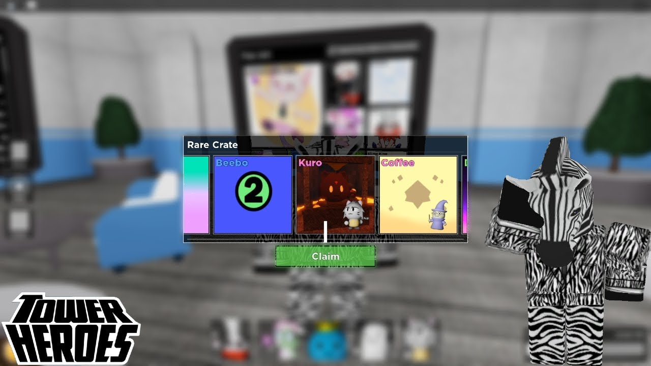 Tower Heroes •Mythic Hunting!• (Opening Rare Crate) •EP 3•- Roblox