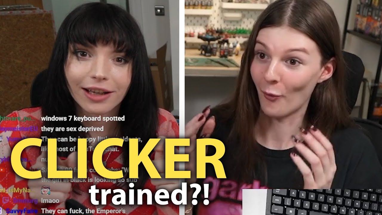 F1nn5ter reveals they are clicker trained...