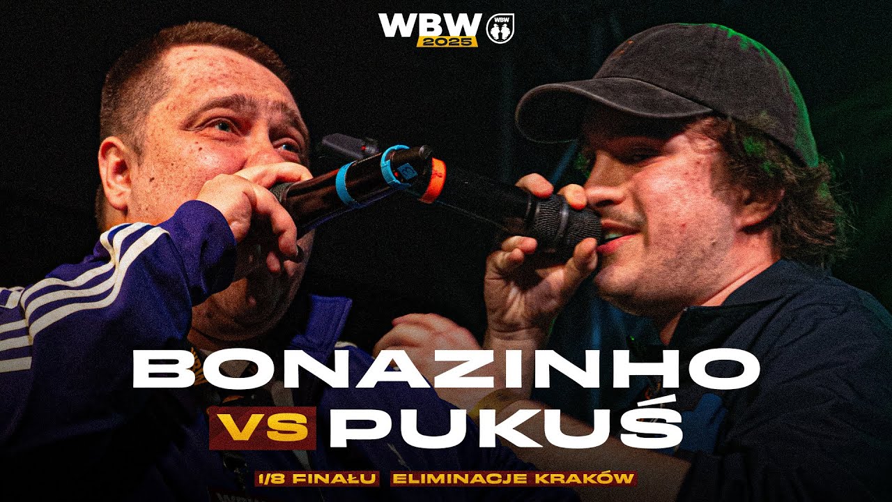 PUKUŚ 🆚 BONAZINHO 🎤 WBW 2025 el. Kraków (1/8)