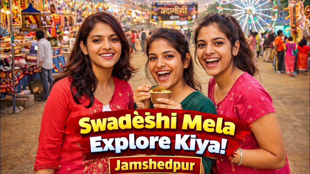 ✳️Swadeshi Mela exploration ✳️ valentine's day ❌ galentines day✅😘 superb 😍