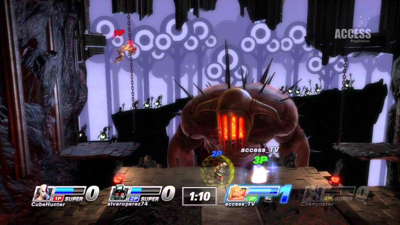 PlayStation All-Stars Battle Royale Beta - Fat Princess Gameplay (PS3 Let's Play)