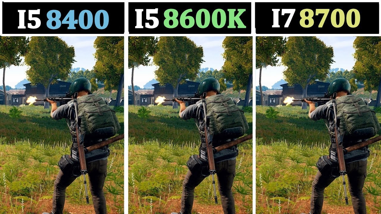 GTX 1060 & 1080 | I5 8400 vs I5 8600K vs I7 8700 | Tested 15 Games |