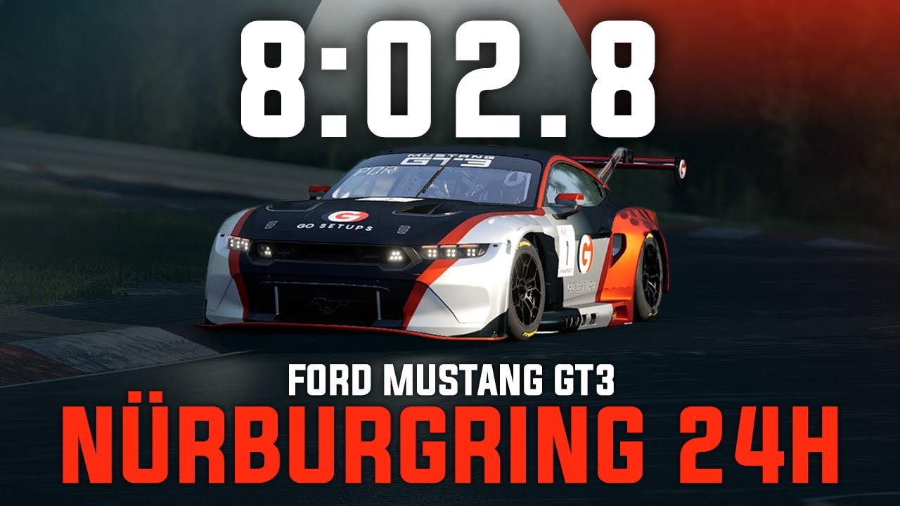 Nurburgring 24H 8:02.8 - Ford Mustang GT3 - GO Setups | ACC 1.10.2