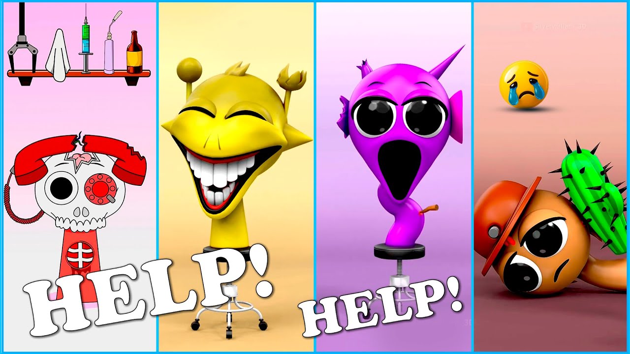 SPRUNKI inredilbox HELP!  Tiles Hop EDM Rush!