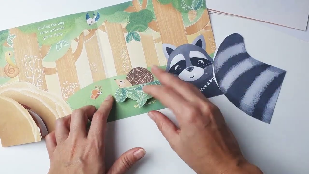 DIY Forest Lift-the-Flap Book for Kids – How to Make It Step-by-Step!