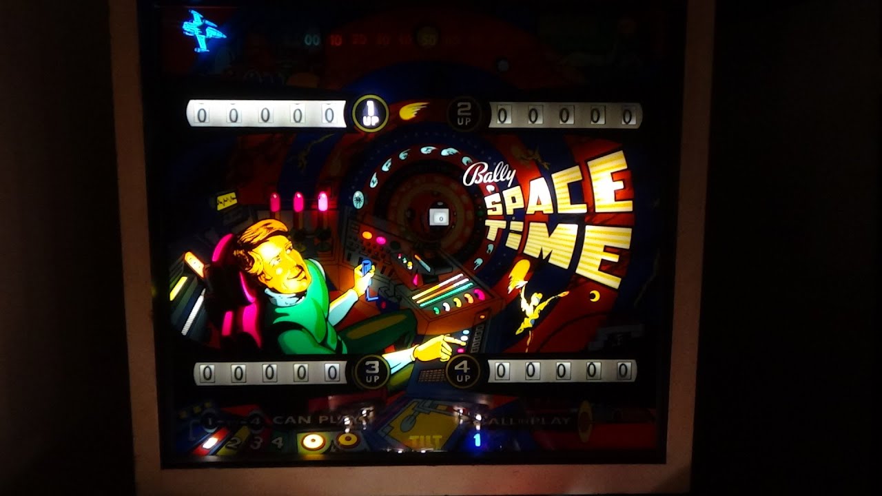 Ремонт пинбола Bally Space Time
