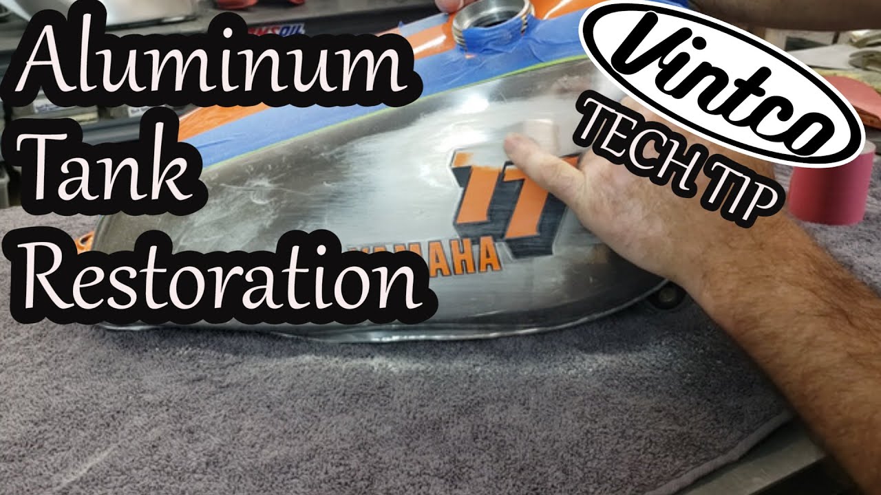 Aluminum Tank Restoration-VintCo Vintage Dirt Bike Tech Tip