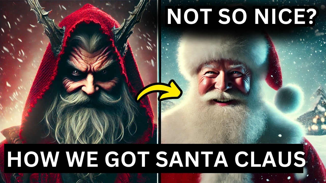 The Dark Truth Behind Santa | What He Was Before Coca-Cola