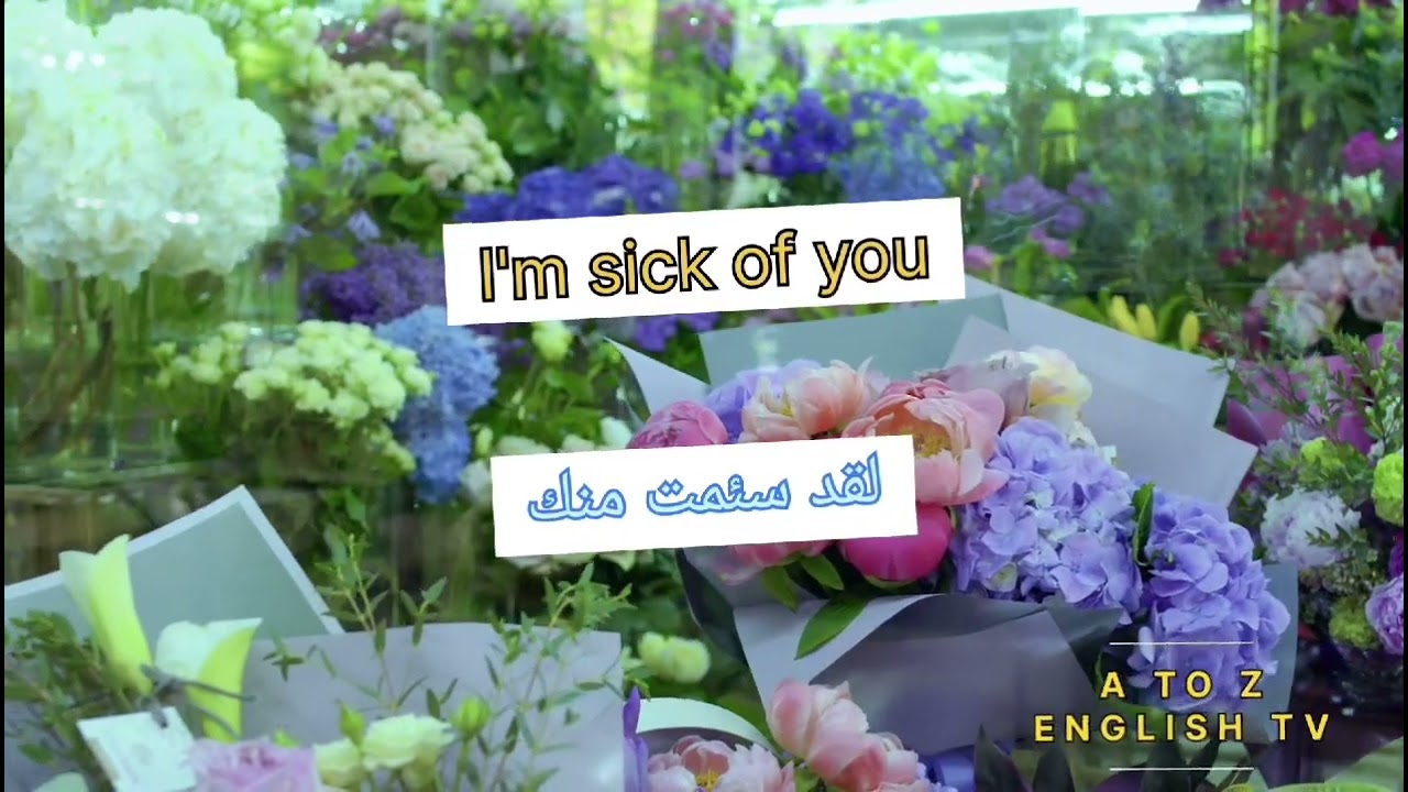 اتعلم كل يوم جملة إنجليزية جديدة مع a to z English TV Day 21 