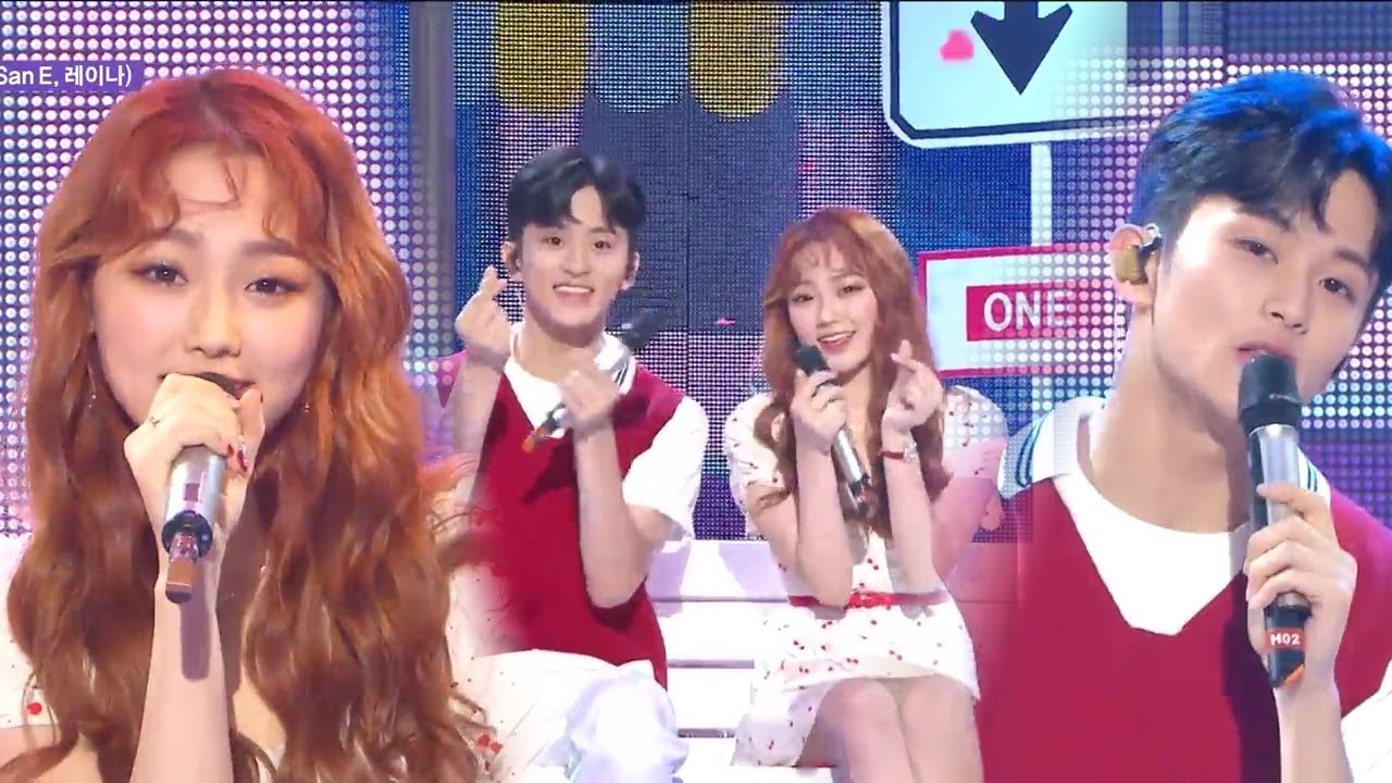[Special Stage]MARK X MINA - A midsummer night's sweetness ,  마크X미나 - 한여름밤의 꿀  Music core 20180811
