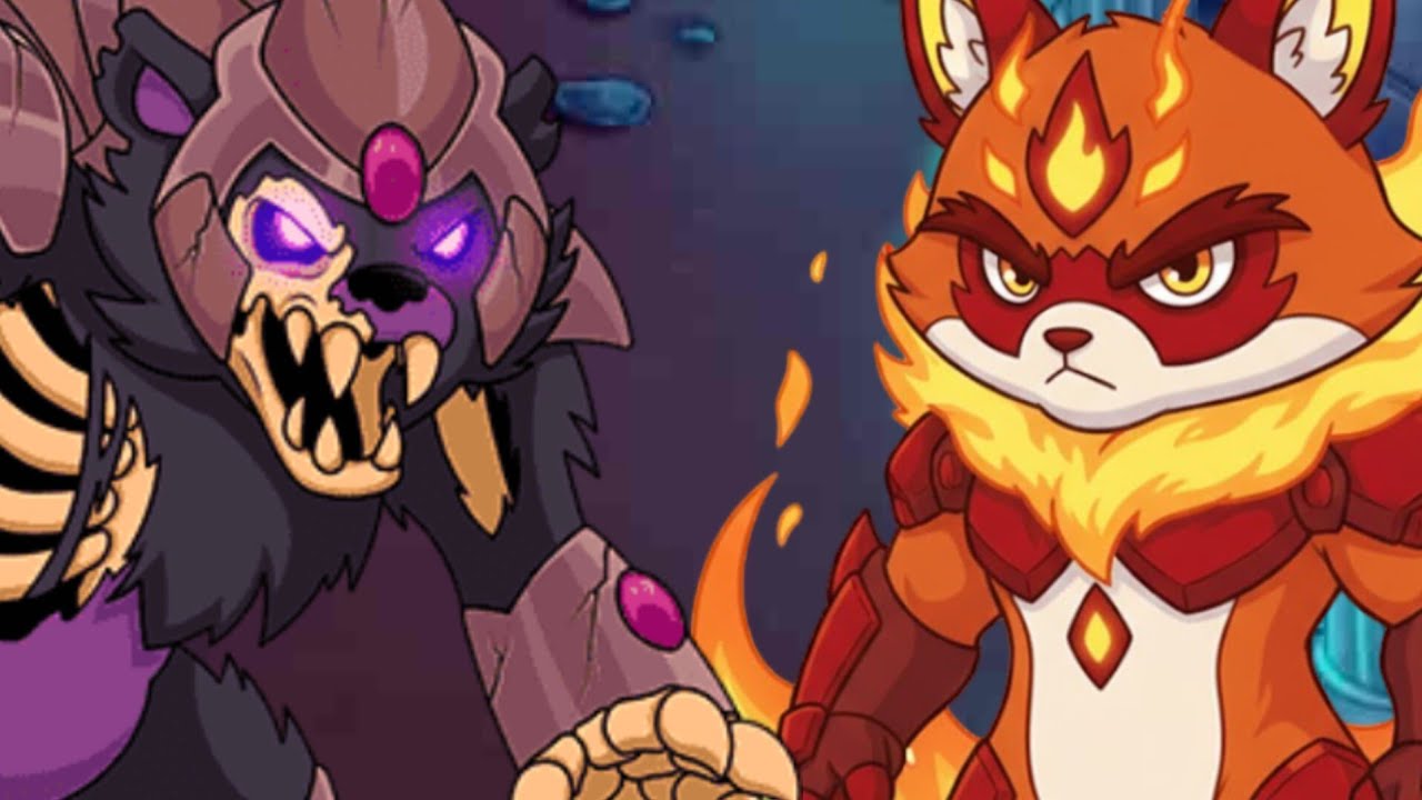 New evolution purrchillinyx vs dead bearmoryx ultimate battle 🔥