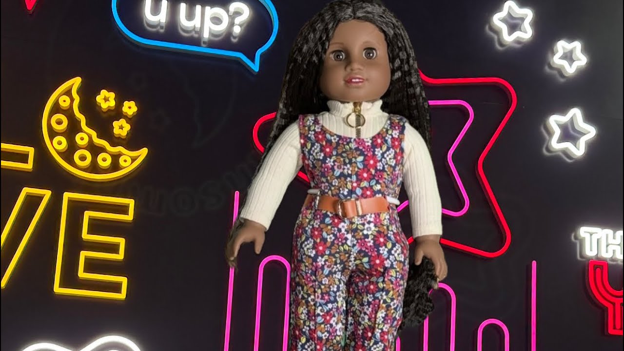 Meet my new Long Hair Looks American Girl Doll. 