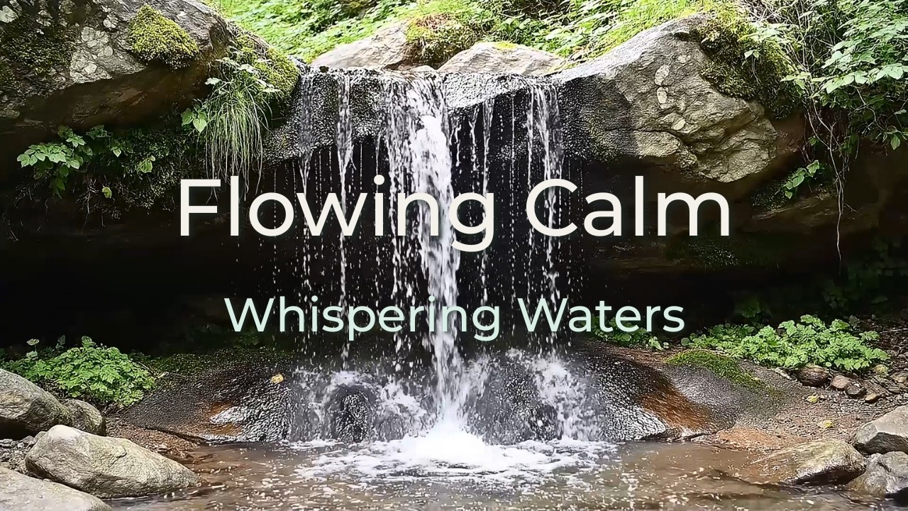 Flowing Calm | Whispering Waters · 1 Hour