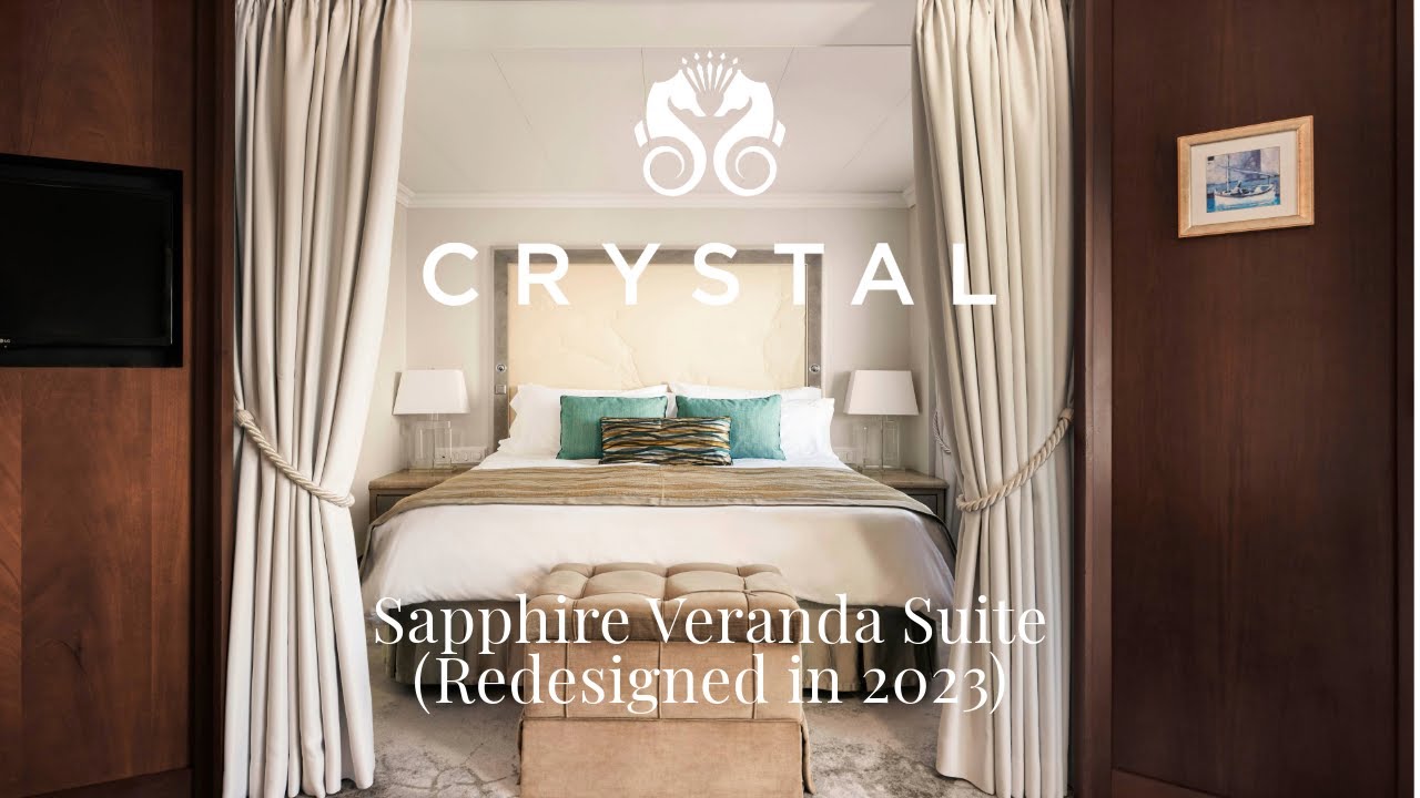 Crystal Symphony - Sapphire Veranda Suite Tour (Redesigned 2023) | Fraser Campbell Travel