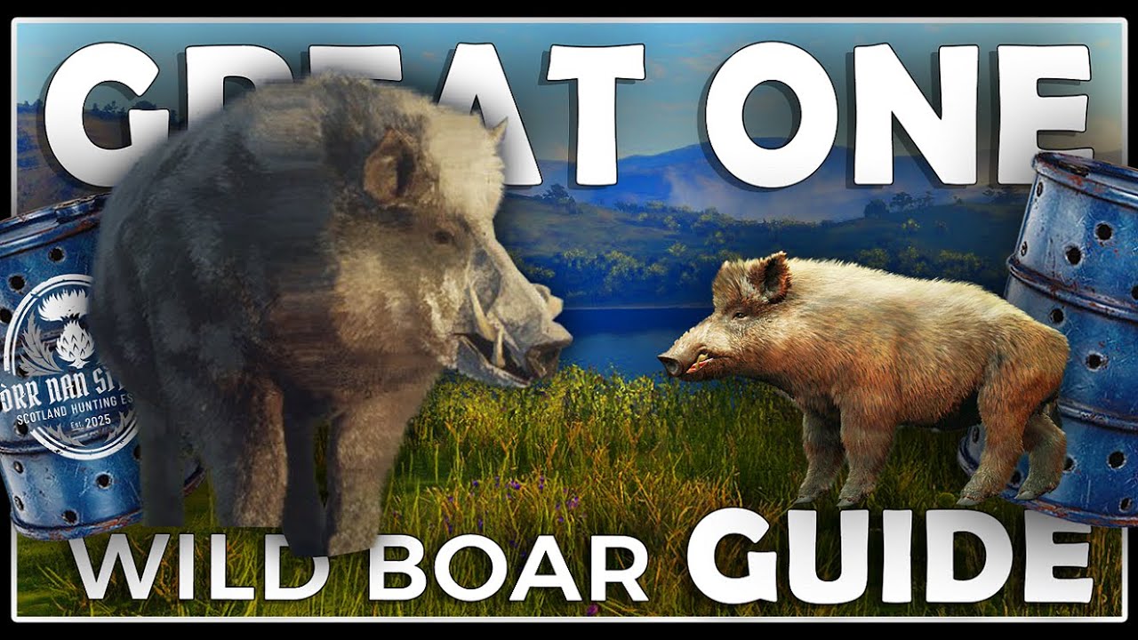 FASTEST WAY to SPAWN the WILD BOAR GREAT ONE - Using Bait Barrels!!!